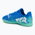 Детски футболни обувки PUMA Future 7 Play It hyperlink blue/mint/puma white 3