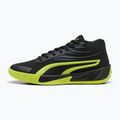 Мъжки баскетболни обувки PUMA Court Pro puma black/electric lime 2