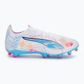 Футболни обувки PUMA Ultra 5 Match Vol. Up FG/AG puma white/luminous blue 2