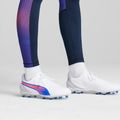 Футболни обувки PUMA King Match FG/AG puma white/bluemazing/flat light grey/sunset glow 14