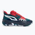 Мъжки баскетболни обувки PUMA Genetics club navy/ cold green/for all time red 2