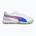 Футболни обувки Puma King Match TT puma white/bluemazing/flat light grey/sunset glow 2