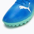 Футболни обувки PUMA Future 7 Play TT hyperlink blue/mint/puma white 7