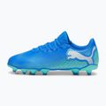 Детски футболни обувки PUMA Future 7 Play FG/AG Jr hyperlink blue/mint/puma white 2