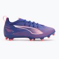 Детски футболни обувки PUMA Ultra 5 Pro FG/AG Jr lapis lazuli/puma white/sunset glow 2