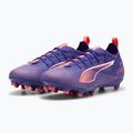 Детски футболни обувки PUMA Ultra 5 Pro FG/AG Jr lapis lazuli/puma white/sunset glow 8