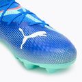 Детски футболни обувки PUMA Future 7 Pro FG/AG Jr blueemazing/puma white/electric peppermint 7