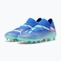 Детски футболни обувки PUMA Future 7 Pro FG/AG Jr blueemazing/puma white/electric peppermint