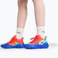 Мъжки баскетболни обувки PUMA Genetics Marcus Smart royal sapphire/red blast 4