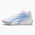 Мъжки баскетболни обувки PUMA Court Pro puma white/della robbla blue