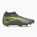 Детски футболни обувки PUMA Ultra 5 Match+ LL FG/AG Jr matte aged silver/yellow alert/puma aged silver 2