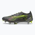 Мъжки футболни обувки PUMA Ultra 5 Ultimate MxSG matte aged silver/yellow alert/sun struck