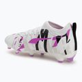 PUMA Ultra 5 Match Forever FG/AG Jr детски футболни обувки puma white/pure magenta/feather grey/puma black 3