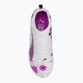 PUMA Ultra 5 Match Forever FG/AG Jr детски футболни обувки puma white/pure magenta/feather grey/puma black 5