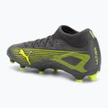 Мъжки футболни обувки PUMA Ultra 5 Play+ FG/AG matte aged silver/yellow alert/puma aged silver 3