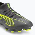 Мъжки футболни обувки PUMA Ultra 5 Play+ FG/AG matte aged silver/yellow alert/puma aged silver 7