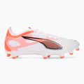 Мъжки футболни обувки PUMA Ultra 5 Match FG/AG puma white/puma black/glowing red 2