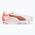 Мъжки футболни обувки PUMA Ultra 5 Pro FG/AG puma white/puma black/glowing red 2
