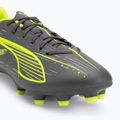 Футболни обувки PUMA Ultra 5 Play FG/AG matte aged silver/yellow alert/puma aged silver 7