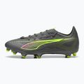 Мъжки футболни обувки PUMA Ultra 5 Match FG/AG matte aged silver/yellow alert/puma aged silver