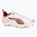 Детски футболни обувки PUMA Ultra 5 Play IT Jr. matte aged silver/yellow alert/puma aged silver