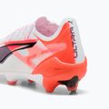 Мъжки футболни обувки PUMA Ultra 5 Ultimate FG puma white/puma black/glowing red 8