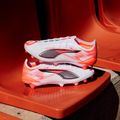 Мъжки футболни обувки PUMA Ultra 5 Ultimate FG puma white/puma black/glowing red 10