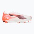 Мъжки футболни обувки PUMA Ultra 5 Ultimate FG puma white/puma black/glowing red 2