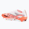 Мъжки футболни обувки PUMA Ultra 5 Ultimate FG puma white/puma black/glowing red 3