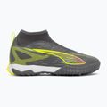 Детски футболни обувки PUMA Ultra 5 Match+ LL TT + Mid Jr матово сребристо/жълто предупреждение/ PUMA сребристо 2