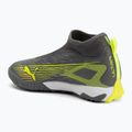 Детски футболни обувки PUMA Ultra 5 Match+ LL TT + Mid Jr матово сребристо/жълто предупреждение/ PUMA сребристо 3