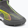 Детски футболни обувки PUMA Ultra 5 Match+ LL TT + Mid Jr матово сребристо/жълто предупреждение/ PUMA сребристо 7