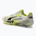 PUMA King Ultimate Forever FG/AG мъжки футболни обувки feather gray/electric lime/puma white/flat light gray 3