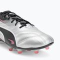 Мъжки футболни обувки PUMA King Pro FG/AG puma silver/puma black/sun struck/puma white 7