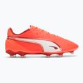 Мъжки футболни обувки PUMA King Match FG/AG glowing red/puma white/red fire 2