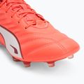 Мъжки футболни обувки PUMA King Pro FG/AG glowing red/puma white/red fire 7