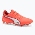 PUMA King Ultimate FG/AG мъжки футболни обувки glowing red/puma white/red fire