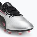 Мъжки футболни обувки PUMA King Match FG/AG puma silver/puma black/sun struck/puma white 7