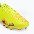 Детски футболни обувки PUMA Future 8 Play FG/AG Jr. yellow alert/puma black/sun struck 7