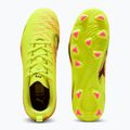 Детски футболни обувки PUMA Future 8 Play FG/AG Jr. yellow alert/puma black/sun struck 3