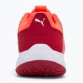Детски обувки за хандбал PUMA Accelerate Jr светещо червено/бяло/тъмно малиново/черно 6