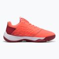 Детски обувки за хандбал PUMA Accelerate Jr светещо червено/бяло/тъмно малиново/черно 8