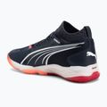 Мъжки обувки за хандбал PUMA Eliminate Nitro SQD parisian night / puma white / glowing red 3