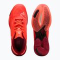 Обувки за хандбал PUMA Vantage Nitro сияйно червено / пума бяло / тъмно малиново / пума черно 12