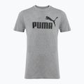 Мъжка тениска PUMA ESS No. 1 Logo Tee medium grey heather