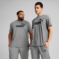 Мъжка тениска PUMA ESS No. 1 Logo Tee medium grey heather 4