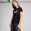 Дамска тениска Puma ESS Metallic No. 1 Logo Tee puma black/metallic silver 3