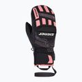 Детски скиорски ръкавици ZIENER Luron Aquashield PR Mitten black/pink vani 8