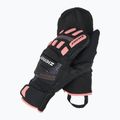 Детски скиорски ръкавици ZIENER Luron Aquashield PR Mitten black/pink vani