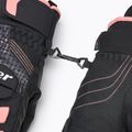 Детски скиорски ръкавици ZIENER Luron Aquashield PR Mitten black/pink vani 5